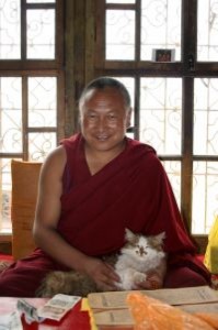 moine bouddhiste tibétain