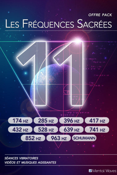pack 11 fréquences sacrées + ebook