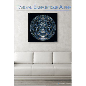 Tableau énergétique Alpha - Grand Format