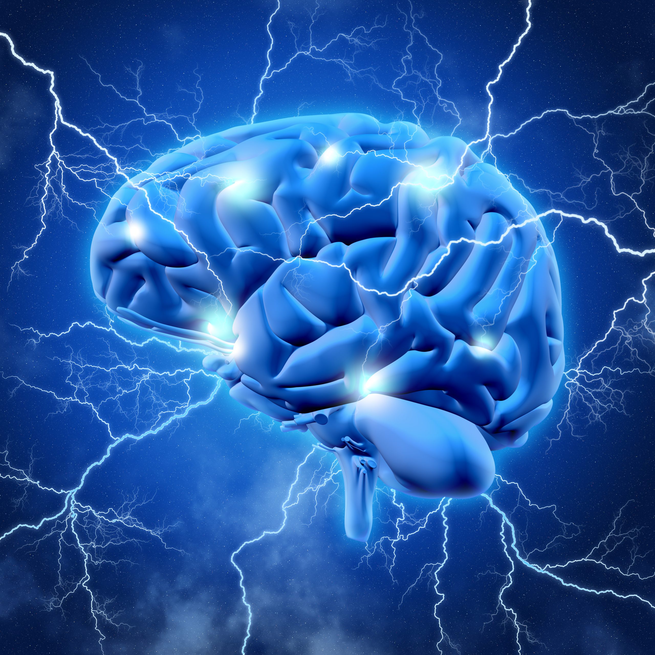 Cerveau lumineux et activité sonore